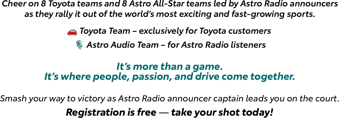 Malaysia's First Multi-Region Pickleball Tournament